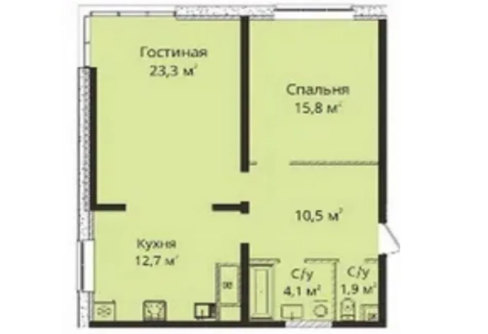 Продається 2-кімн. квартира